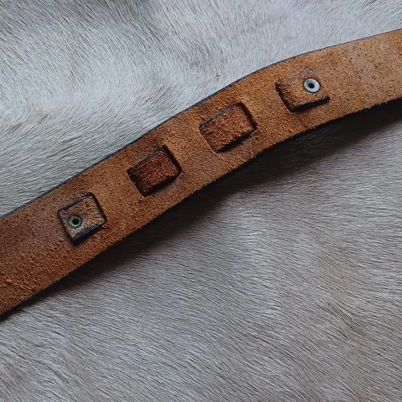 Awesome Industrial Vibe Leather Belt display picture 3